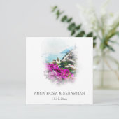 *~* QRポジターノイタリア花AR20 RSVP 結婚's 招待状 (スタンド正面)