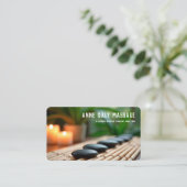 QRマカスタムッサージスパ 名刺 (スタンド正面)