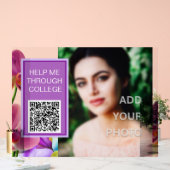 QRモダンコースタイリッシュドのアクリル記号 アクリルサイン (ウェディング)