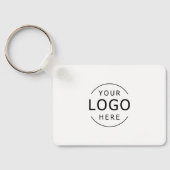 QRユニークコーモダンド付き名刺 キーホルダー (裏面)