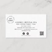 *~* QRロゴの特典に感謝モダンします ロイヤリティカード (裏面)