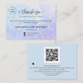 *~* QRロゴサンキューユニバースロータスブランディングAP3 エンクロージャーカード (正面/裏面)