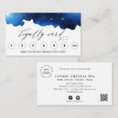 *~* QRロゴ特典ありがとうございます ロイヤリティカード (正面/裏面)