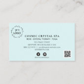 *～* QRロゴ特典ハート  ロイヤリティカード (裏面)