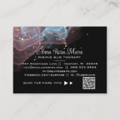 *~* QRロゴAP46 Etherealマジカルエレガントグリッター 名刺 (裏面)