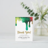 *~* QRロゴAP8コズミックドリップ。レビューに感謝 エンクロージャーカード (スタンド正面)