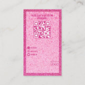 QRロモダンゴ名刺 名刺 (裏面)