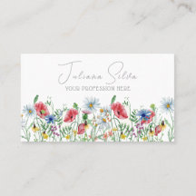 QR付きエレガント水彩図解フローラ