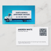 QR再配置引越し業者 名刺 (正面/裏面)