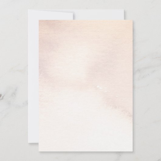 *~* QR写真 – ウェディング日付を保存するウェブサイトAR6 招待状 (裏面)