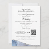 *～* QR写真RSVP AR13 AGATE    ParlWedingイン 招待状 (裏面)