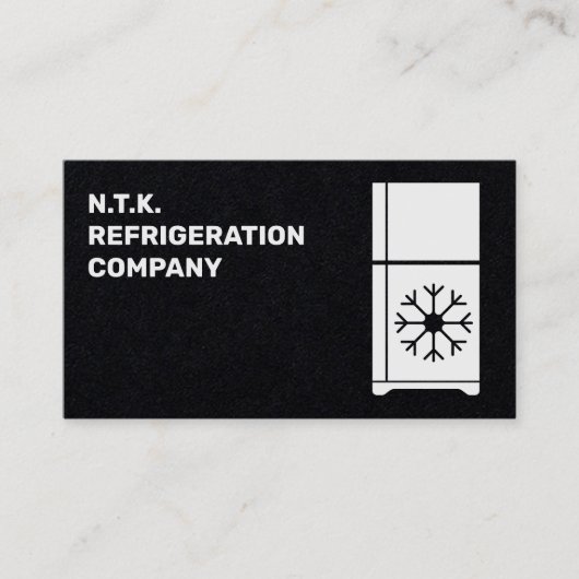 QR冷凍会社 名刺 (正面)