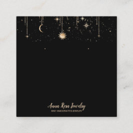 *～* QR宇宙セレスティアの月ジュエリー   スクエア名刺