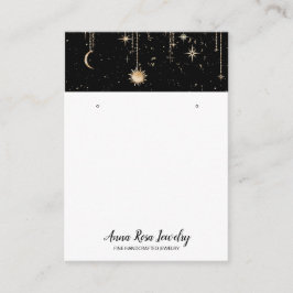 *～* QR宇宙天球太陽月ジュエリー  名刺