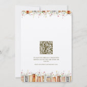 QR小説新装章ブライダルシャワー 招待状 (裏面)