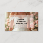 QR手差しドレスの作成と変更 名刺 (正面)