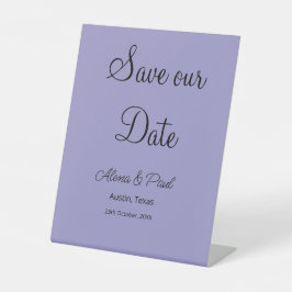 QR日救付け加え写真の日付白黒 台座サイン