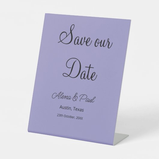 QR日救付け加え写真の日付白黒 台座サイン (正面)