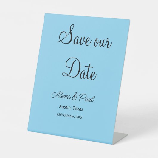 QR日救付け加え写真の日付白黒 台座サイン (正面)