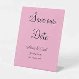 QR日救付け加え写真の日付白黒 台座サイン