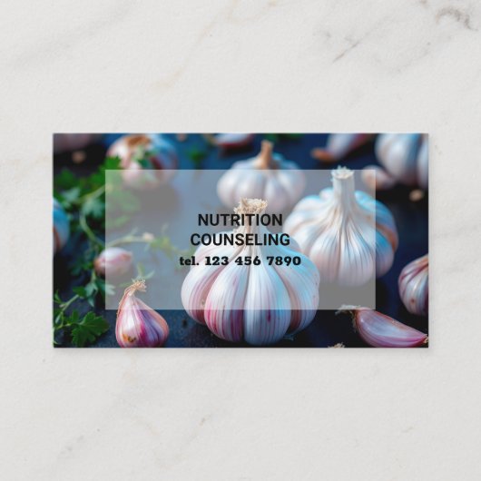 QR栄養士栄養士 名刺 (正面)