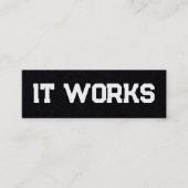 QR機能 スキニー名刺 (正面)