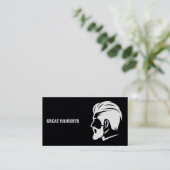 QR理容師プレミアム 名刺 (スタンド正面)