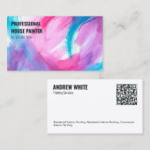 QR絵を描の 名刺 (正面/裏面)