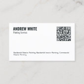 QR絵を描の 名刺 (裏面)