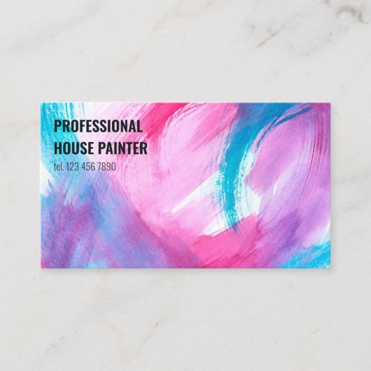 QR絵を描の 名刺 (正面)