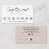 *～* QR謝礼バラ金ゴールドハート ロイヤリティカード (正面/裏面)