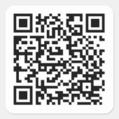 QR転が スクエアシール (正面)