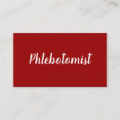 QR静脈切除術 名刺 (正面)