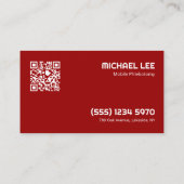 QR静脈切除術 名刺 (裏面)