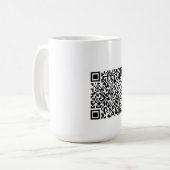 QR コーヒーマグカップ (正面左)