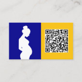 QR ドゥーラ 名刺 (正面)