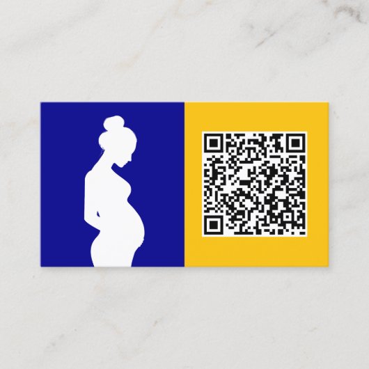 QR ドゥーラ 名刺 (正面)