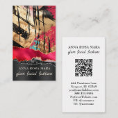 *~* QR AP5 Glam Punk Luxe 4 Fashion Bold Beauty  名刺 (正面/裏面)