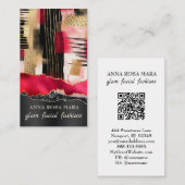 *~* QR AP5 Glam Punk Luxe 6  Fashion Bold Beauty  名刺 (正面/裏面)