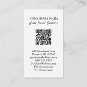 *~* QR AP5 Glam Punk Luxe 7 Fashion Bold Beauty  名刺 (裏面)