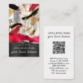 *~* QR AP5 Glam Punk Luxe 8 Fashion Bold Beauty  名刺 (正面/裏面)