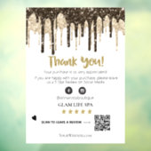 *~* QR AP8 GLAMドリップを確認します。感謝 ウィンドウサイン (シート3)