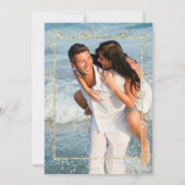 *~* QR AR6フローラ-結婚のWebサイト日付の保存 セーブザデート (裏面)