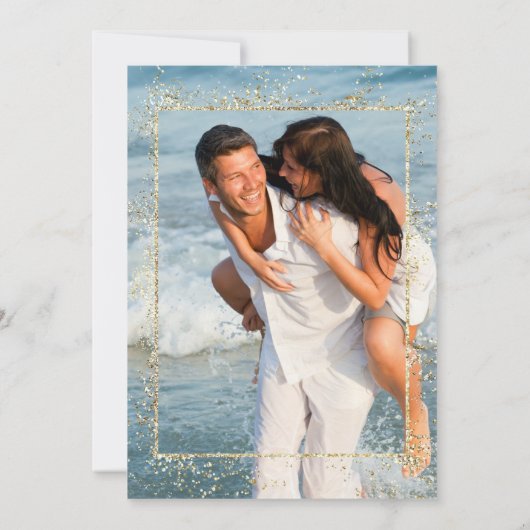 *~* QR AR6フローラ-結婚のWebサイト日付の保存 セーブザデート (裏面)