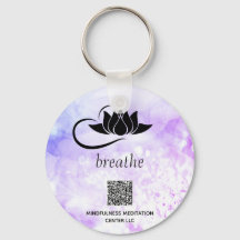 *~* QR - BREATHE ロータス ブランディング SWAG キーチェーン