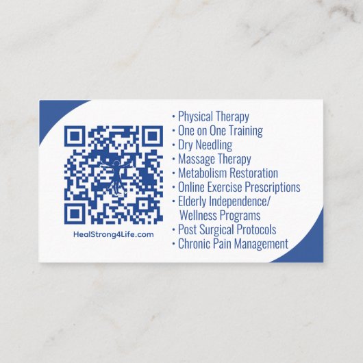 QR Business Card  名刺 (裏面)