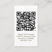 qr code appointment sunBurst 予約カード (裏面)