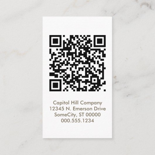 qr code appointment sunBurst 予約カード (裏面)