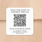 QR Code Business スクエアシール