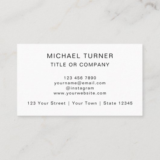 QR Code Business Logo Modern Professional 名刺 (裏面)